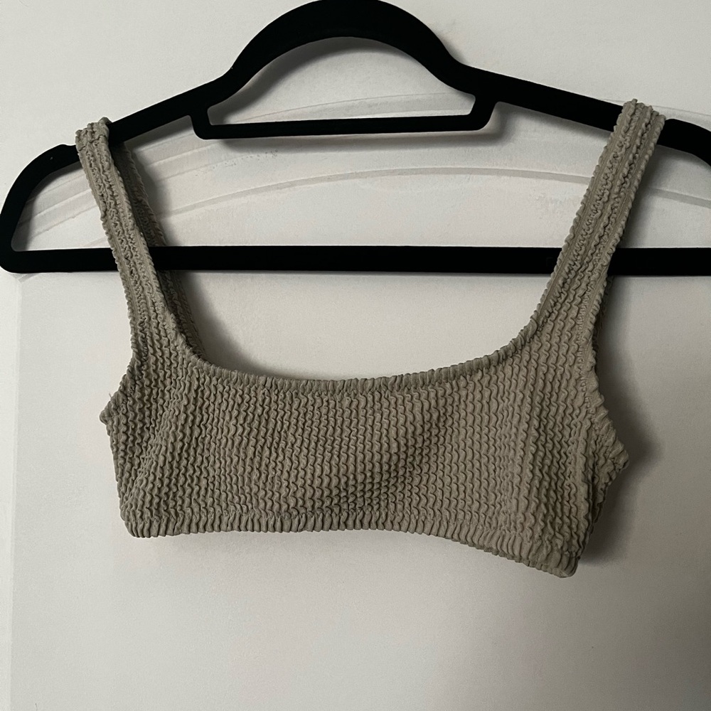 Kith Iris Textured Bikini Top